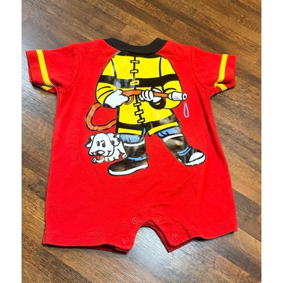 Other - Vintage infant romper one piece outfit. Fire fighter size 0-3 months.